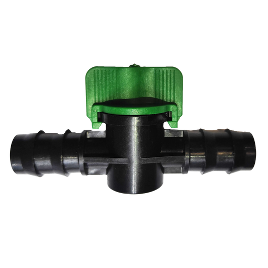 19mm Barbed Lateral VALVE TAP ON/OFF - Garden Poly Pipe Fitting (20 pack) The Native Farm