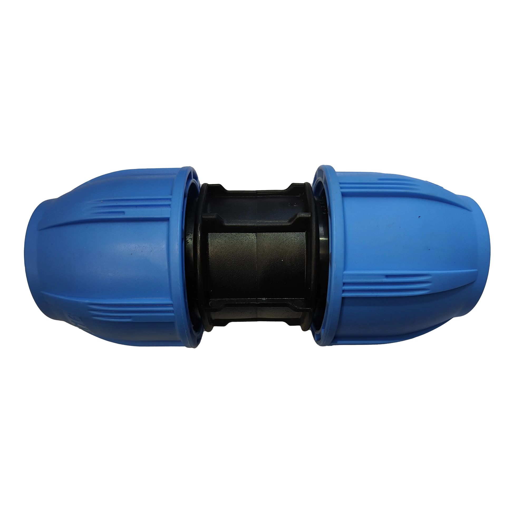 50mm - LATERAL COUPLER JOINER - PP Fittings for Blue Line HDPE Poly Pipe The Native Farm