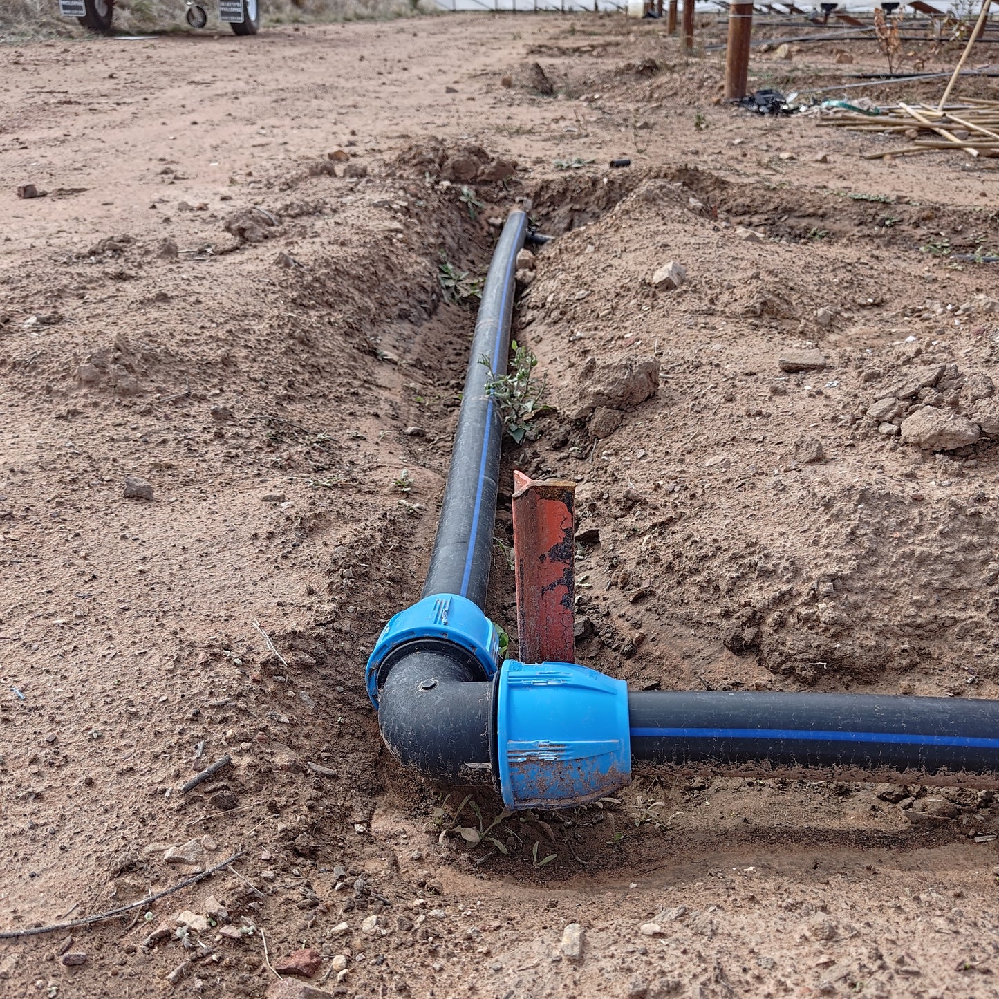 50mm - 90º DEGREE ELBOW JOINER - PP Fittings for Blue Line HDPE Poly Pipe