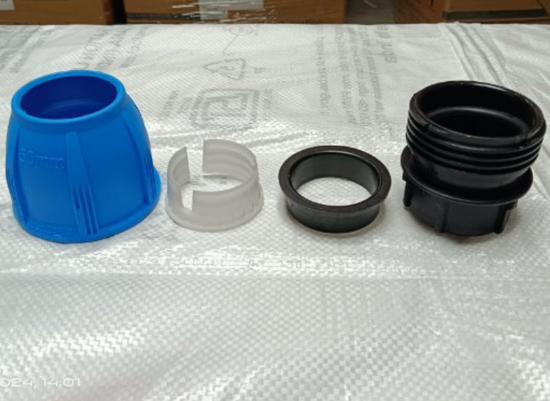 50mm - END CAP - PP Fittings for Blue Line HDPE Poly Pipe