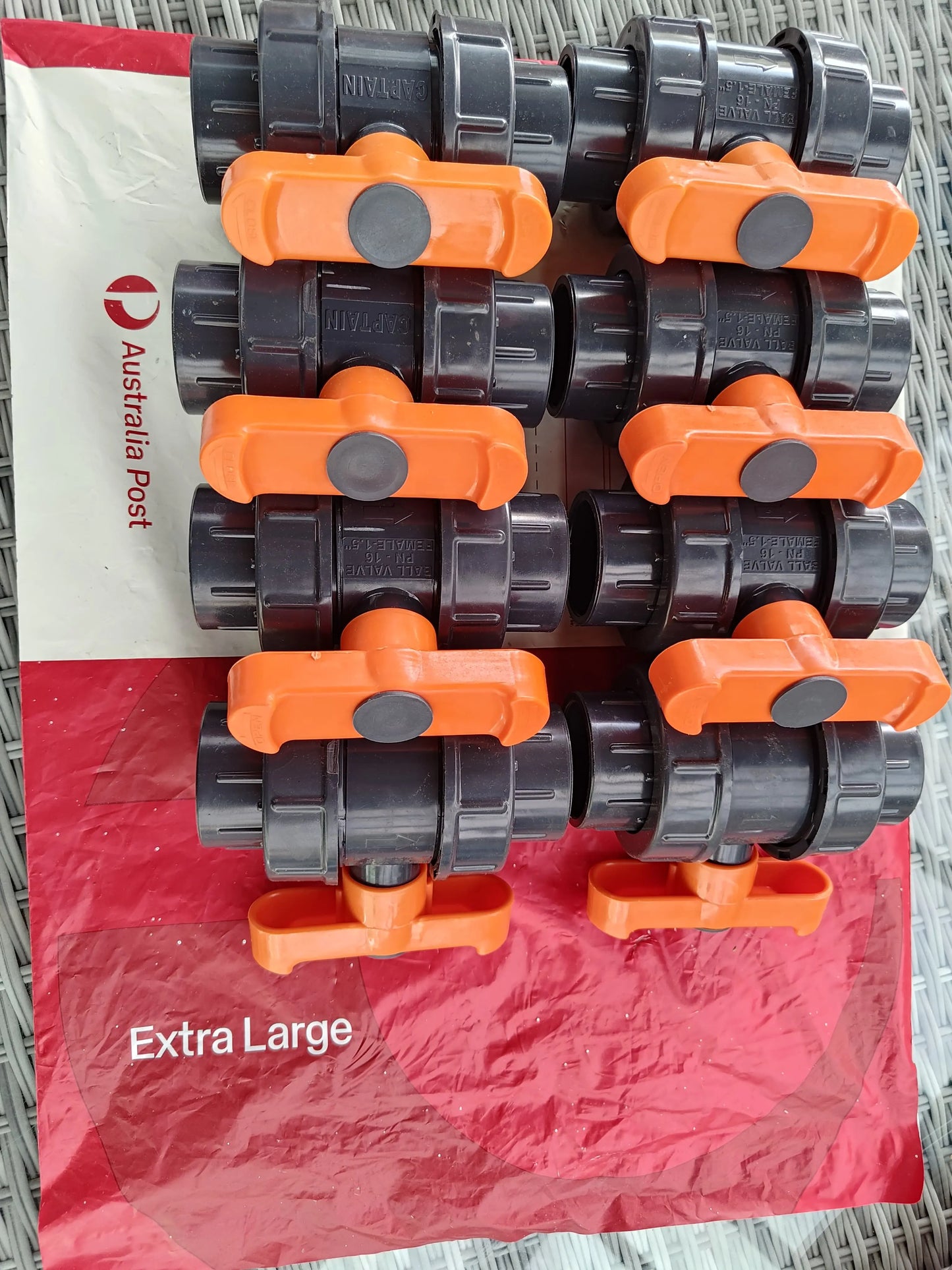 2"/50mm - DOUBLE UNION BALL VALVE - UPVC Fittings The Native Farm