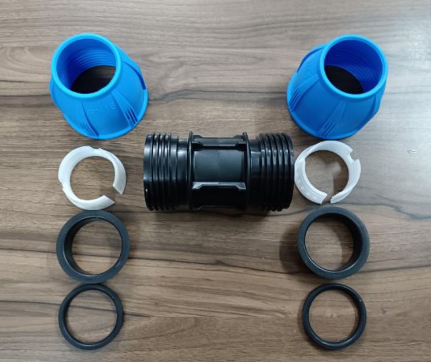 50mm - LATERAL COUPLER JOINER - PP Fittings for Blue Line HDPE Poly Pipe