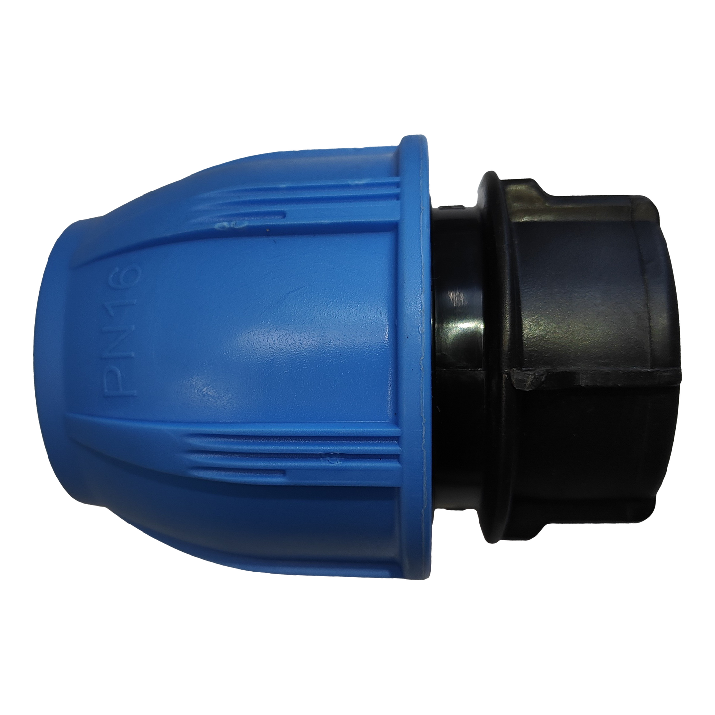 50mm - END CAP - PP Fittings for Blue Line HDPE Poly Pipe